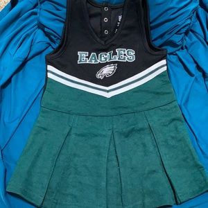 Philadelphia Eagles cheerleading uniform